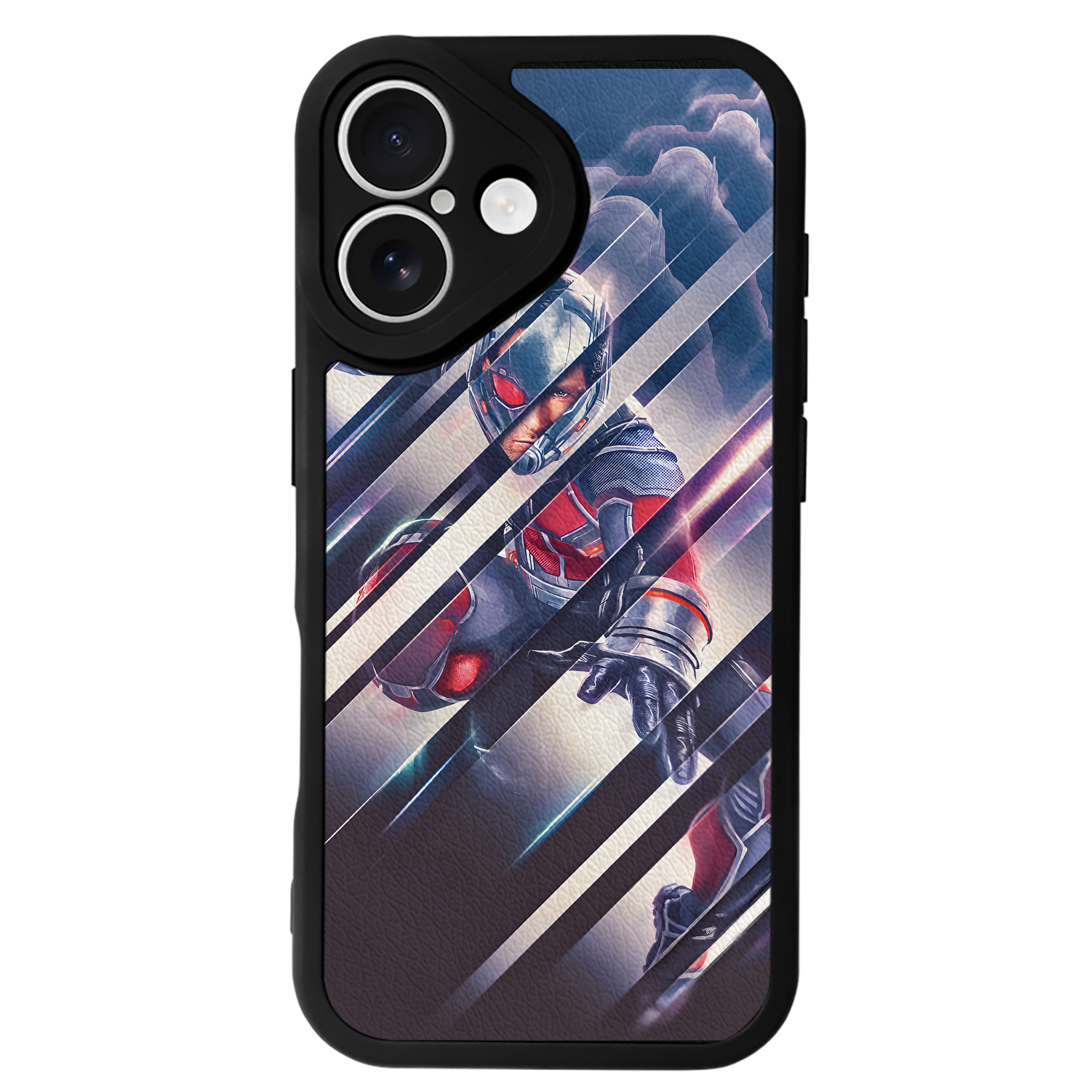 （画像用） アベンジャーズ The Avengers 【iPhone 16シリーズ対応】シリコンスマホケース（レザー調） 材質：シリコン